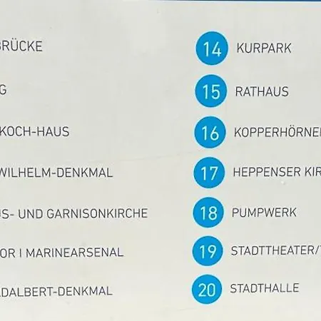 Suedstrand Apartmán Wilhelmshaven